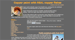 Desktop Screenshot of copperliquidpaint.com
